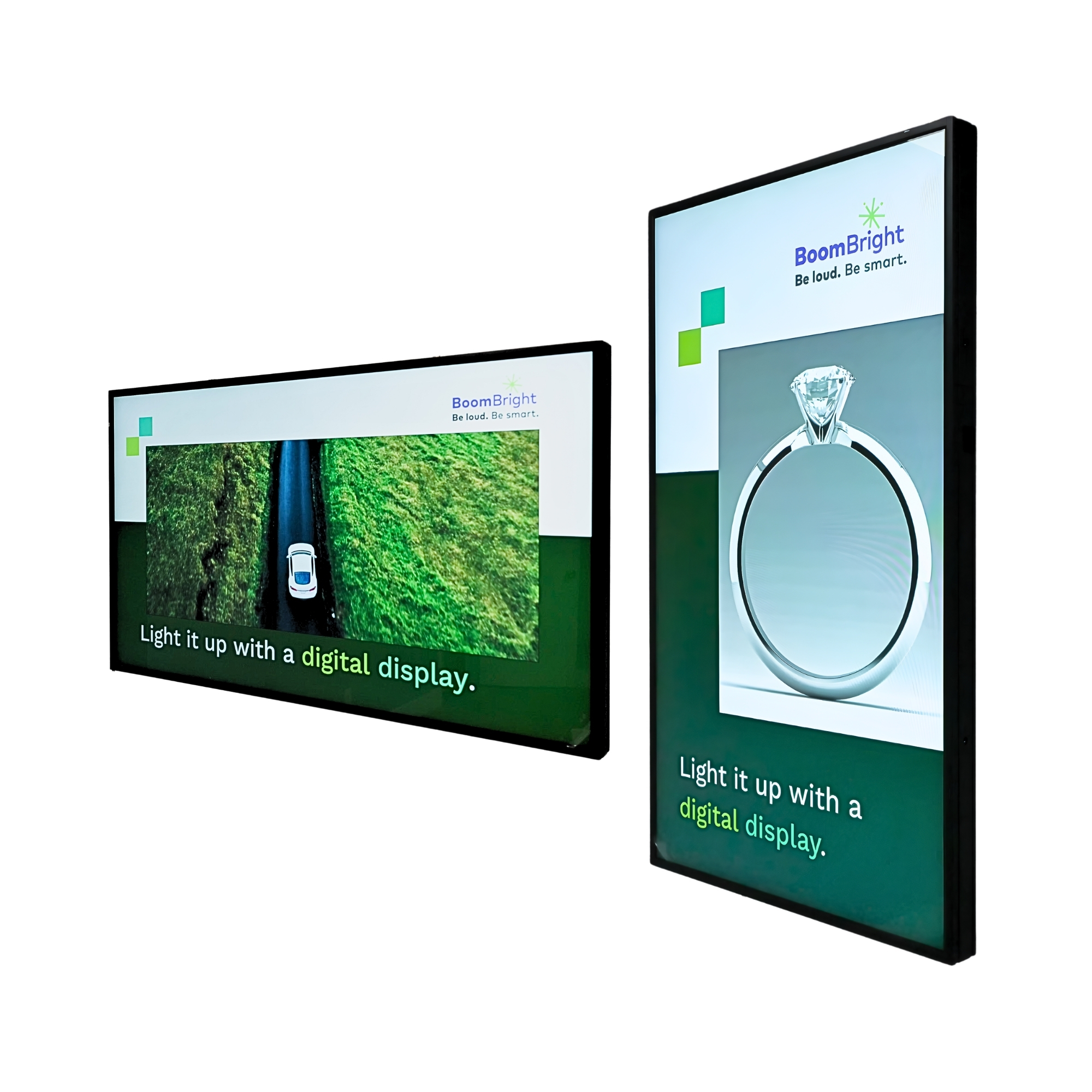 Retail impact series landscape & portrait.